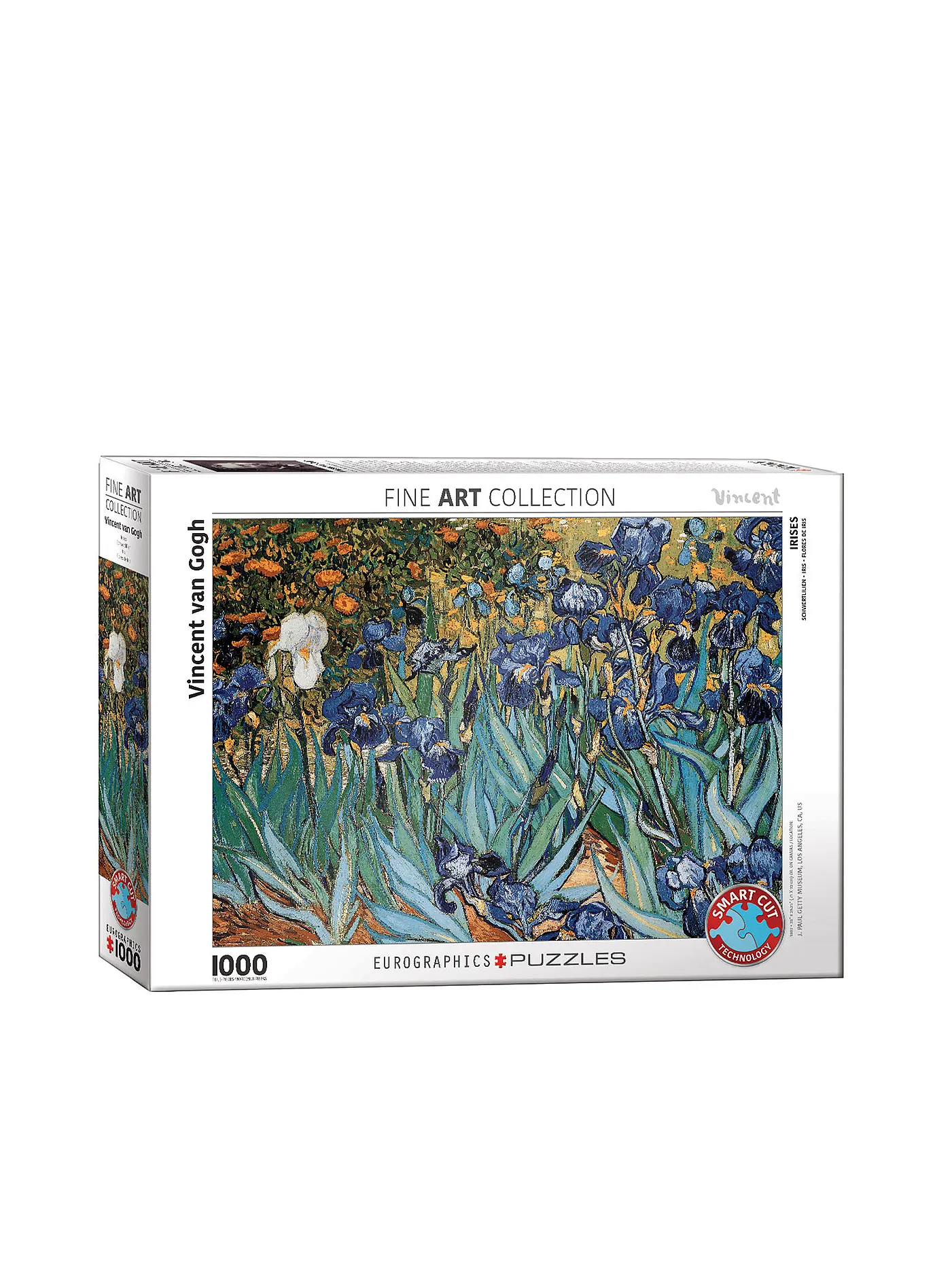EUROGRAPHICS | Puzzle - Irises Vincent Van Gogh 1000 Teile | 